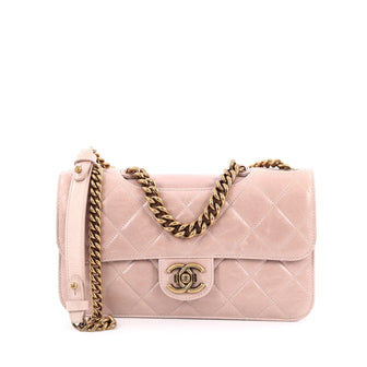 Chanel Perfect Edge Flap Bag Quilted Glazed Calfskin Small