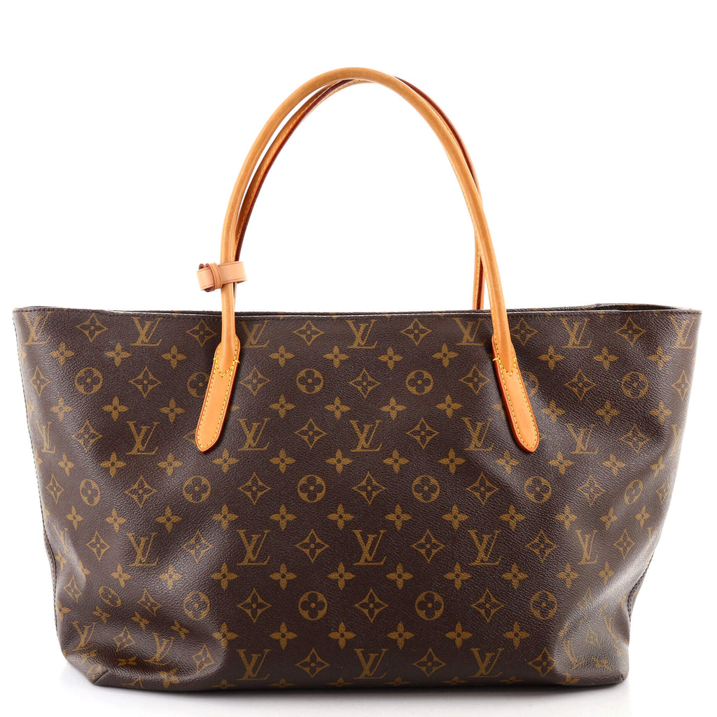 LOUIS VUITTON Raspail MM Monogram Canvas Shoulder Bag Brown