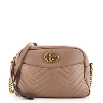 Gucci GG Marmont Shoulder Bag Matelasse Leather Medium
