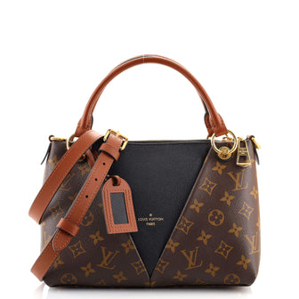 Louis Vuitton V Tote Monogram Canvas and Leather BB