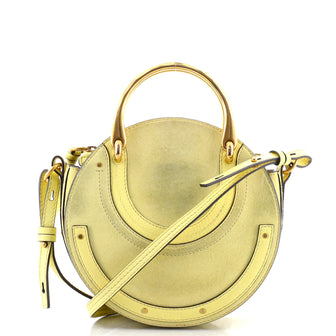 Chloe Pixie Crossbody Bag Leather and Suede Small