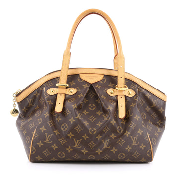 Louis Vuitton Tivoli Handbag Monogram Canvas GM Brown