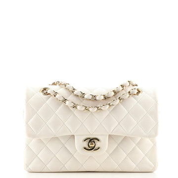 Chanel Classic Double Flap Bag Quilted Caviar Small