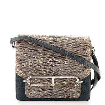 Hermes Roulis Bag Lizard and Alligator 18