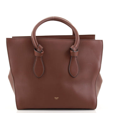 Celine Tie Knot Tote Smooth Leather Small
