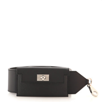 Hermes Kelly Pocket Bag Shoulder Strap Swift and Epsom