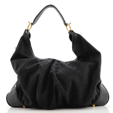Gucci Jockey Hobo GG Canvas Large