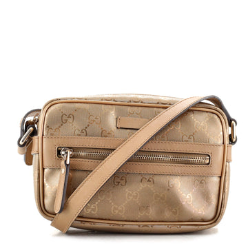 Gucci Zip Crossbody Bag GG Imprime Mini