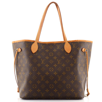 Louis Vuitton Neverfull Tote Monogram Canvas MM