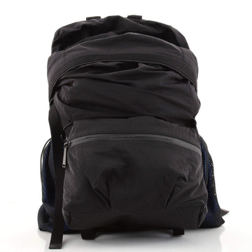 Bottega Veneta Fold Over Backpack Nylon
