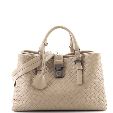 Bottega Veneta Roma Bag Intrecciato Nappa Small
