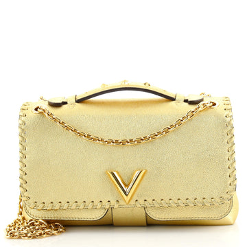 Louis Vuitton Very Chain Bag Whipstitch Leather