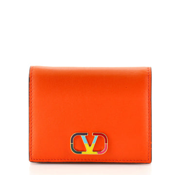 Valentino VSling BIfold Wallet Leather Compact
