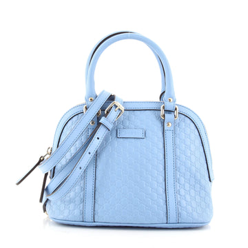 Gucci Convertible Dome Satchel (Outlet) Microguccissima Small