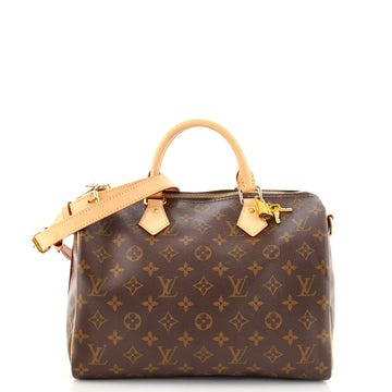 Louis Vuitton Speedy Bandouliere Bag Monogram Canvas 30