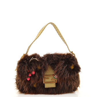 Fendi Baguette Bag Fur