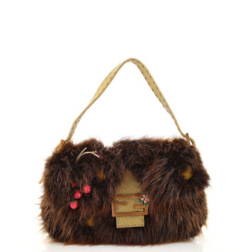 Fendi Baguette Bag Fur