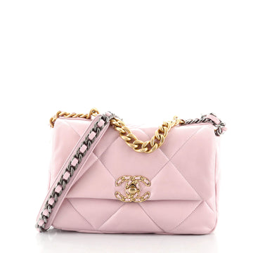 Chanel 19 Flap Bag Quilted Lambskin Medium