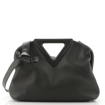 Bottega Veneta Point Shoulder Bag Leather Medium