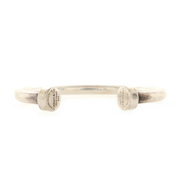 Tiffany & Co. Return To Tiffany Circle Edge Cuff Bracelet Sterling Silver