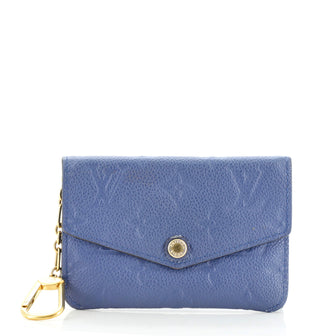Louis Vuitton Key Pouch Monogram Empreinte Leather