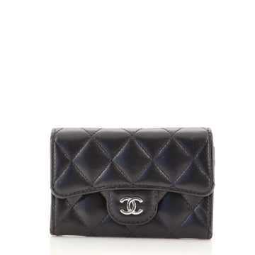 Chanel Classic Flap Card Case Quilted Lambskin