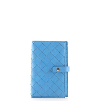 Bottega Veneta French Wallet Intrecciato Leather