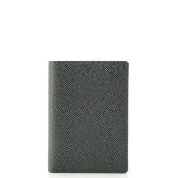 Louis Vuitton Bifold Wallet Taiga Leather Compact