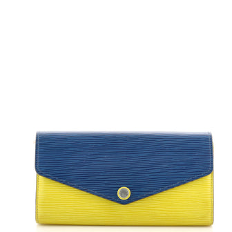 Louis Vuitton Sarah Wallet NM Epi Leather