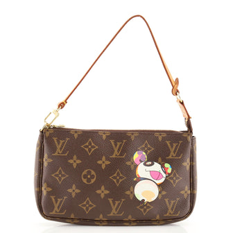Louis Vuitton Pochette Accessoires Limited Edition Monogram Murakami Panda