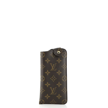Louis Vuitton Sunglasses Case  Monogram Canvas MM
