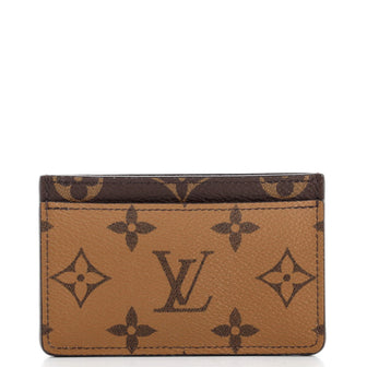 Louis Vuitton Card Holder Reverse Monogram Canvas