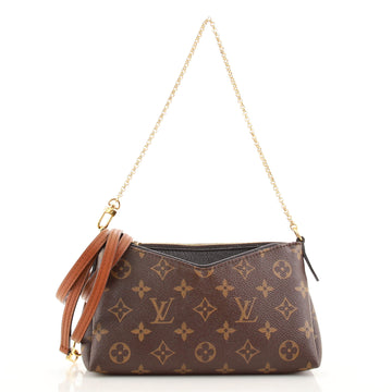 Louis Vuitton Pallas Clutch Monogram Canvas
