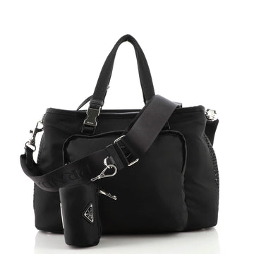 Prada Convertible Pet Carrier Tessuto with Mesh