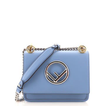 Fendi Kan I F Shoulder Bag Leather Small