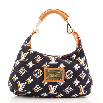 Louis Vuitton Bulles Handbag Monogram Nylon PM