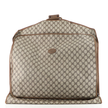 Gucci Vintage Garment Bag GG Coated Canvas Large