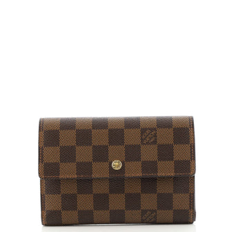 Louis Vuitton Porte Tresor Etui Papiers Wallet Damier