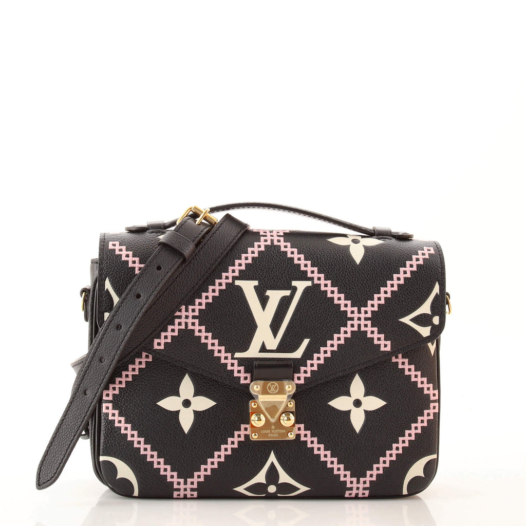 Louis Vuitton Monogram Giant Empreinte Pochette Metis - Black Handle Bags,  Handbags - LOU783114