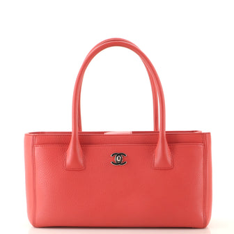 Chanel Cerf Executive Tote Leather Small
