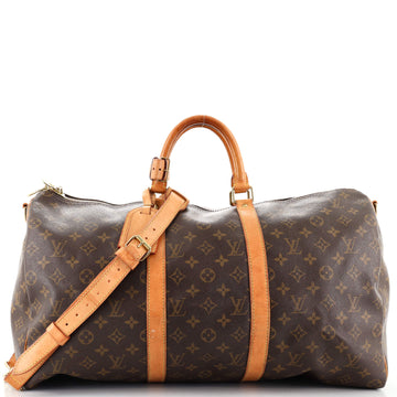Louis Vuitton Keepall Bandouliere Bag Monogram Canvas 50