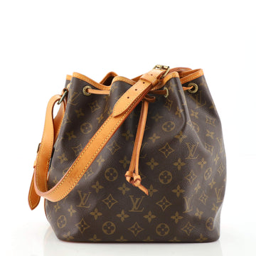 Louis Vuitton Petit Noe Handbag Monogram Canvas