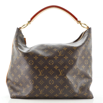 Louis Vuitton Sully Handbag Monogram Canvas MM