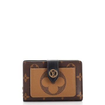 Louis Vuitton Juliette Wallet Reverse Monogram Canvas