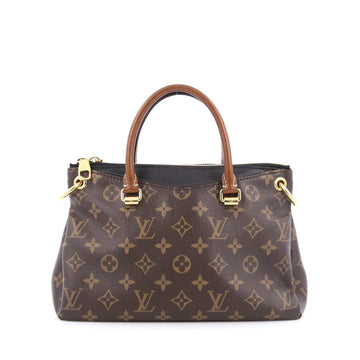 Louis Vuitton Pallas Tote Monogram Canvas BB Brown