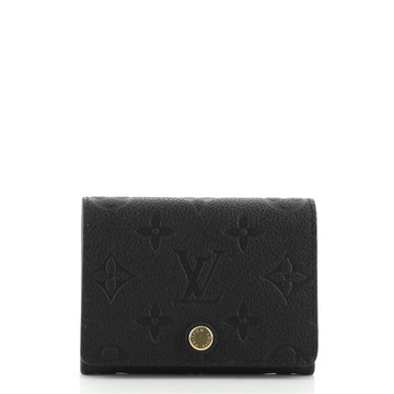Louis Vuitton Business Card Holder Monogram Empreinte Leather