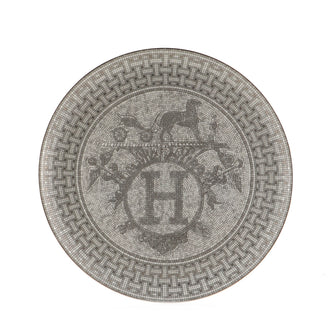 Hermes Mosaique au 24 Tart Platter Printed Porcelain