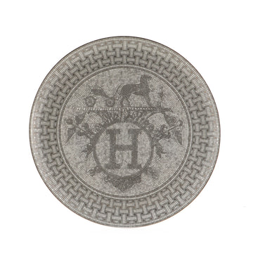 Hermes Mosaique au 24 Tart Platter Printed Porcelain