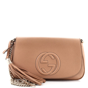 Gucci Soho Chain Crossbody Bag Leather Medium