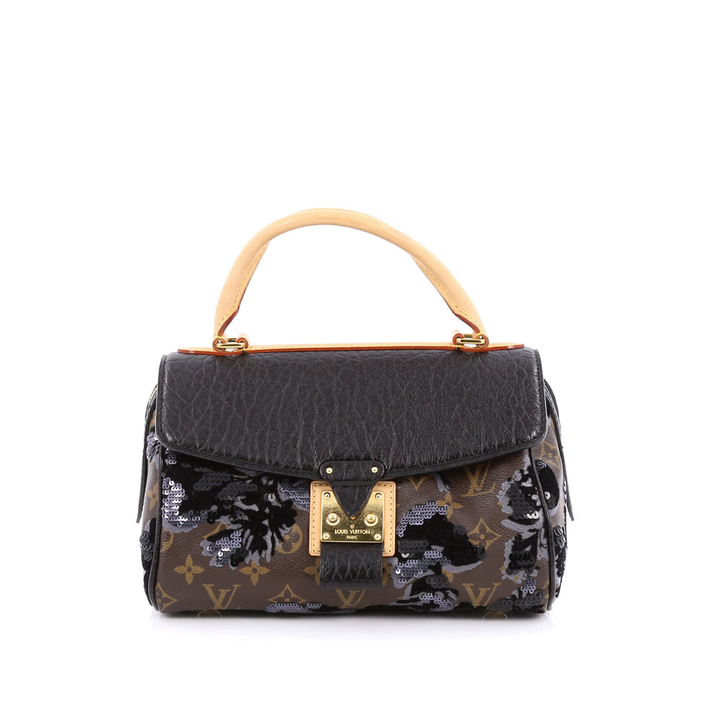Louis Vuitton Carrousel Handbag Limited Edition Fleur De Jais at 1stDibs  fleur  du desert louis vuitton, louis vuitton fleur de jais, lv fleur de jais